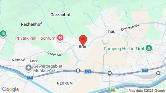Nieruchomości komercyjne Do wynajęcia i Rum - kort over placeringen