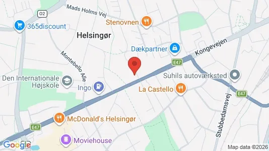 Verkstedhaller til leie i Helsingør – Bilde fra Google Street View