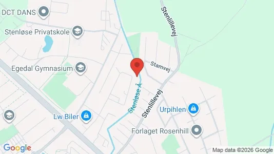 Verkstedhaller til leie i Stenløse – Bilde fra Google Street View