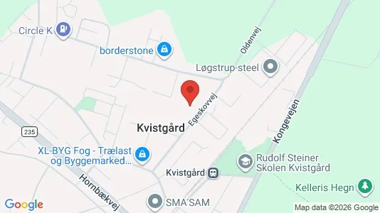 Werkstätte zur Miete i Kvistgård – Foto von Google Street View