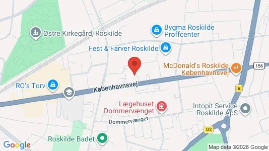 Gewerbeflächen zur Miete i Roskilde – Foto von Google Street View