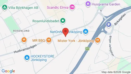 Kontorlokaler til leje i Jönköping - kort over placeringen