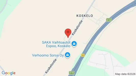 Lagerlokaler til leje i Espoo - Foto fra Google Street View