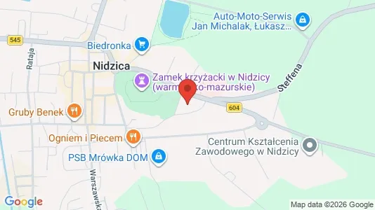 Kontorer til leie i Nidzicki – Bilde fra Google Street View