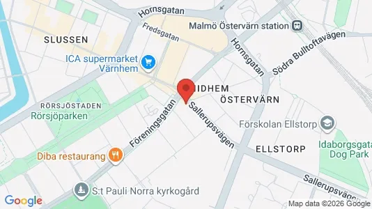 Kontorlokaler til leje i Malmø Centrum - Foto fra Google Street View