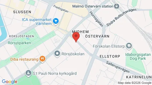 Kontorlokaler til leje i Malmø Centrum - Foto fra Google Street View