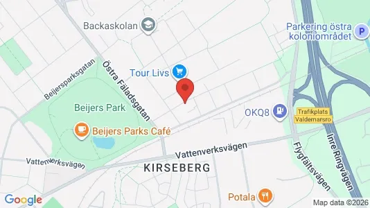 Espacios de oficina En alquiler i Kirseberg - kort over placeringen