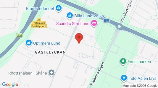 Kontorlokaler til leje i Lund - Foto fra Google Street View