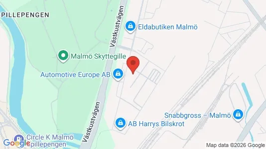 Kontorlokaler til leje i Malmø Centrum - Foto fra Google Street View