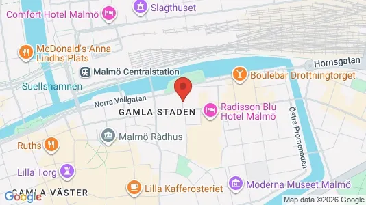 Kontorlokaler til leje i Malmø Centrum - Foto fra Google Street View