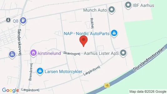 Magazijnen te koop i Lystrup - Foto uit Google Street View