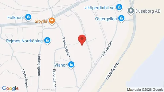 Lokaler til leie i Norrköping – Bilde fra Google Street View