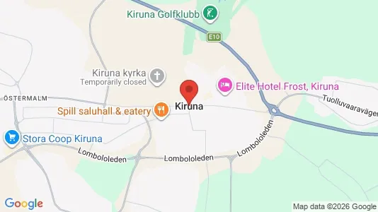 Bedrijfsruimtes te koop i Kiruna - kort over placeringen
