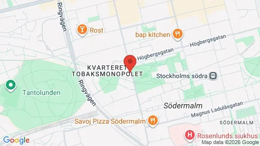 Kontorlokaler til leje i Södermalm - Foto fra Google Street View