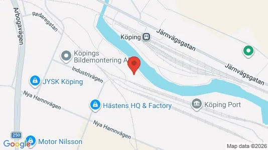 Office spaces for sale i Köping - kort over placeringen