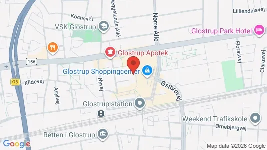 Büros zur Miete i Glostrup – Foto von Google Street View