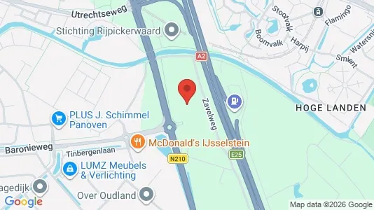 Gewerbeflächen zur Miete i IJsselstein - kort over placeringen