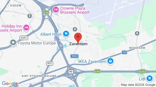 Toimistotilat Vuokrattavana i Zaventem - Kuva Google Street Viewstä