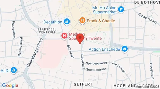 Kontorlokaler til leje i Enschede - Foto fra Google Street View