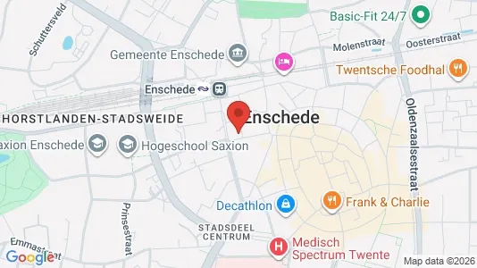 Büros zur Miete i Enschede – Foto von Google Street View