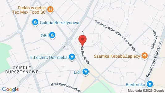 Toimistotilat Vuokrattavana i Ostrołęcki - Kuva Google Street Viewstä
