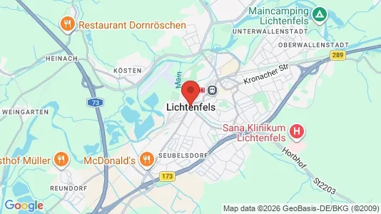 Propiedades industriales En alquiler i Lichtenfels - Foto de Google Street View