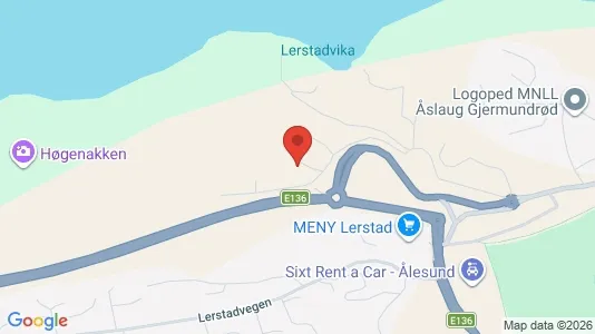 Commercial properties for sale i Ålesund - kort over placeringen