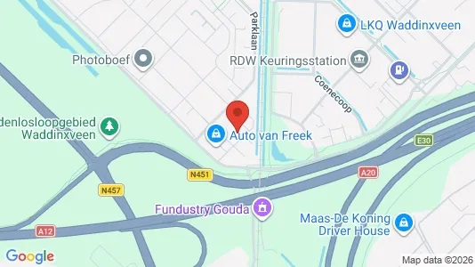 Lokaler til leie i Waddinxveen – Bilde fra Google Street View