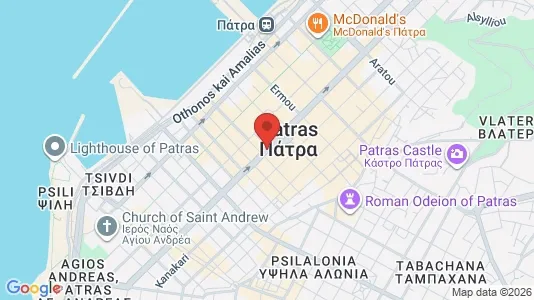 Kontorlokaler til leje i Patras - Foto fra Google Street View