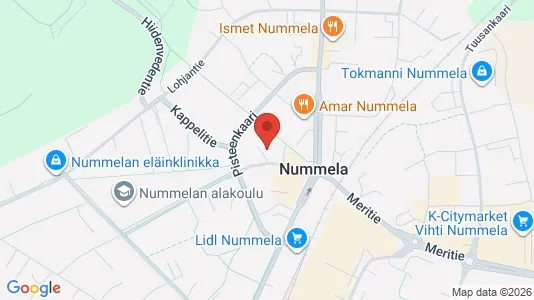 Toimistotilat Vuokrattavana i Vihti - Kuva Google Street Viewstä