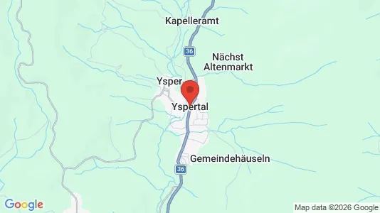 Gewerbeflächen zum Kauf i Yspertal – Foto von Google Street View