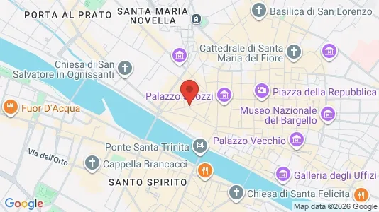 Gewerbeflächen zur Miete i Firenze - kort over placeringen