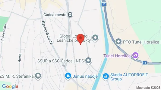 Liikekiinteistöt Vuokrattavana i Čadca - Kuva Google Street Viewstä