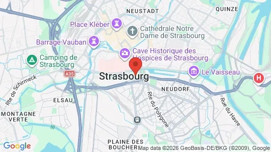 Gewerbeflächen zum Kauf i Strasbourg – Foto von Google Street View
