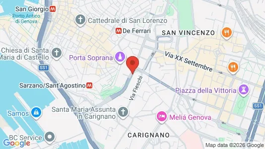 Kontorlokaler til leje i Genova - Foto fra Google Street View