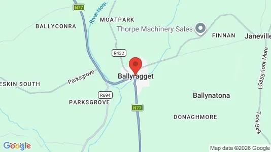 Lokaler til leje i Ballyragget - Foto fra Google Street View