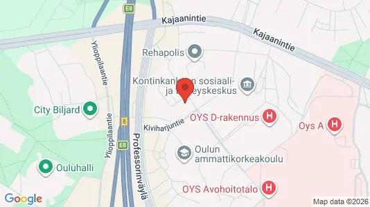 Kontorlokaler til leje i Oulu - Foto fra Google Street View