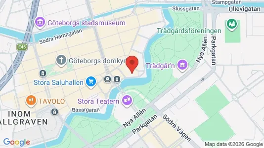 Kontorlokaler til leje i Gøteborg Centrum - Foto fra Google Street View