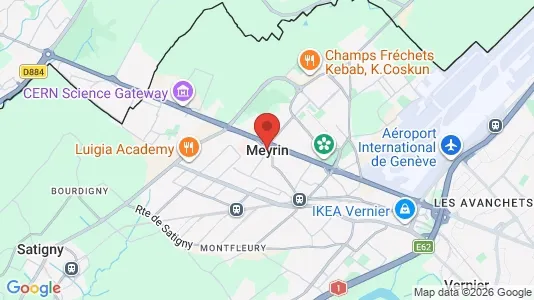 Butikklokaler til leie i Meyrin – Bilde fra Google Street View