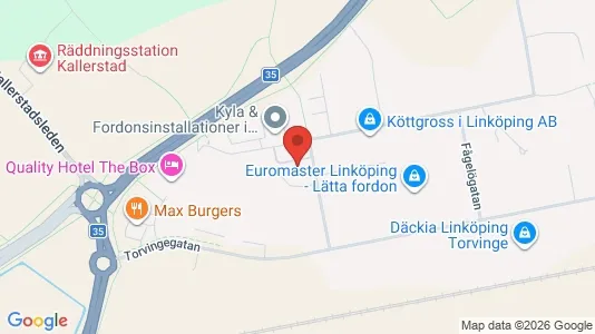 Toimistotilat Vuokrattavana i Linköping - Kuva Google Street Viewstä
