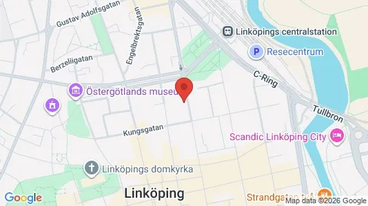 Kantorruimte te huur i Linköping - kort over placeringen