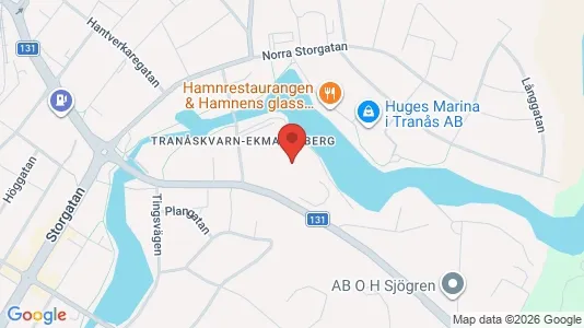 Lokaler til leie i Tranås - kort over placeringen