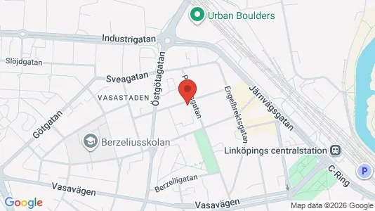 Kontorlokaler til leje i Linköping - Foto fra Google Street View