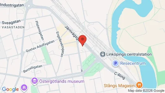 Büros zur Miete i Linköping – Foto von Google Street View