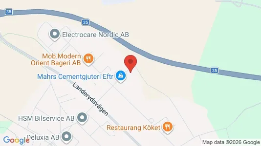 Magazyny Do wynajęcia i Linköping - kort over placeringen
