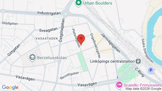 Kontorlokaler til leje i Linköping - Foto fra Google Street View