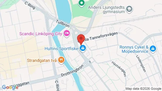 Lager zur Miete i Linköping - kort over placeringen