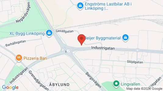 Kantorruimte te huur i Linköping - kort over placeringen