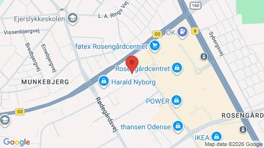 Kontorlokaler til leje i Odense M - Foto fra Google Street View