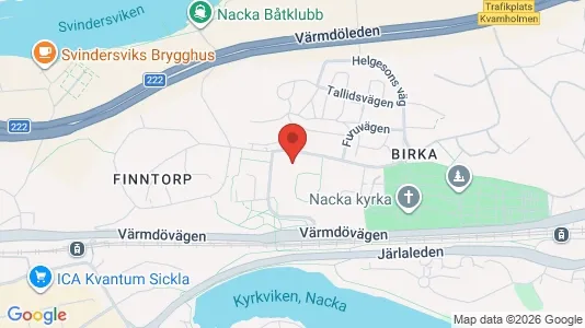 Espacios de oficina En alquiler i Nacka - Foto de Google Street View